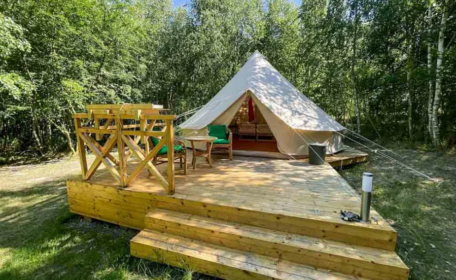 Glamping stany u Jizery
