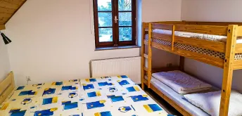 Apartmán č.5- čtyřlůžkový s přistýlkou