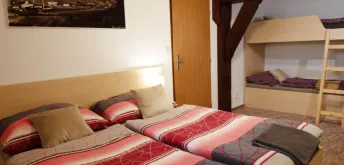 Čtyřlůžkový pokoj č. 4