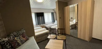 Čtyřlůžkový pokoj 