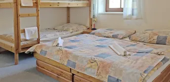 Čtyřlůžkový pokoj 