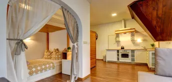 Apartmán - 3 se saunou