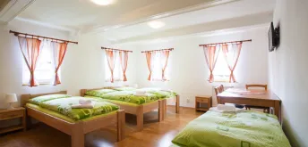 Čtyřlůžkový pokoj 