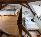 Čtyřlůžkový pokoj - podkrovní, mezonetový