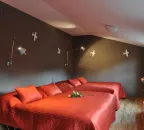 Čtyřlůžkový pokoj - jedna jednotka