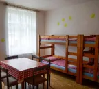 Šestilůžkový pokoj se společným sociálním zařízením