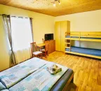 Čtyřlůžkový pokoj 