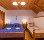 Třílůžkový pokoj - Mateřídouška