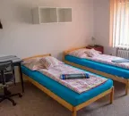 Čtyřlůžkový pokoj - modrý