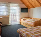 Třílůžkový pokoj s balkónem č. 1