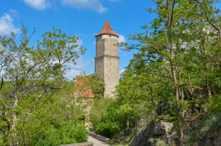 Pohled na hrad Zvíkov