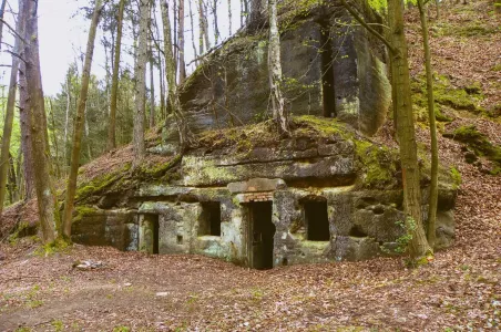 Zaniklá obec Holičky Ralsko -  historická kovárna