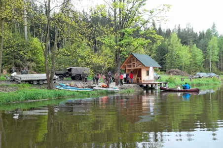 Přírodní park Zelenov - útulna Strakov