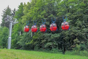 Kabinková lanová dráha Mariánské Lázně