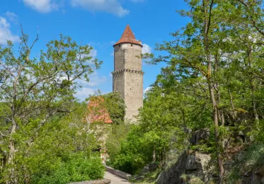 Pohled na hrad Zvíkov