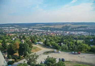 Rozhledna Fajtův kopec- výhled na město