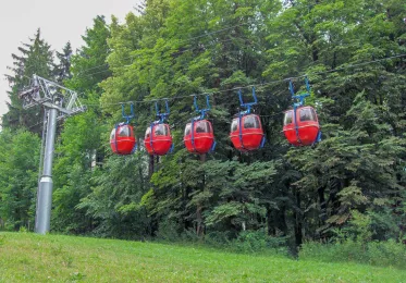 Kabinková lanová dráha Mariánské Lázně