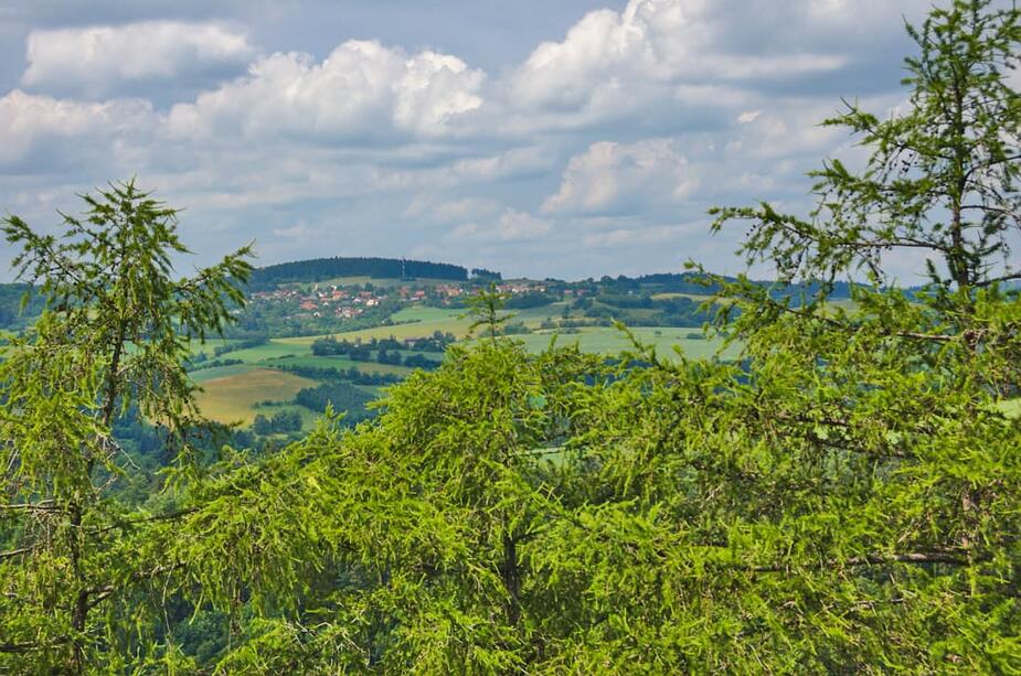 Foto: Výhled z rozhledny