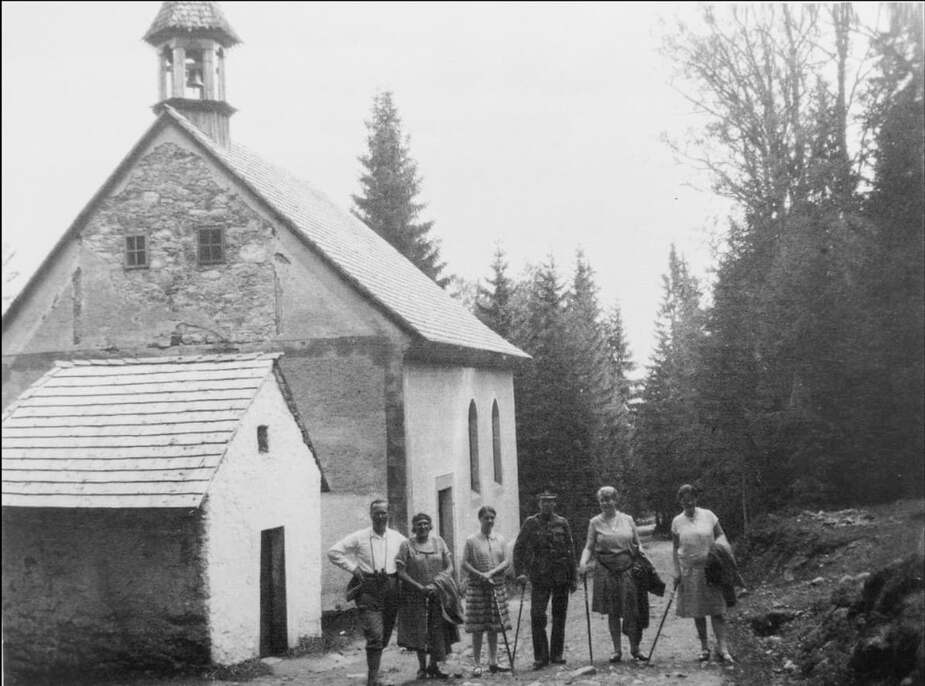 Foto: kaple v roce 1930
