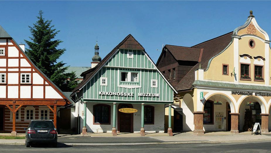 Krkonošské muzeum - 4 historické domky (foto Správa KRNAP)