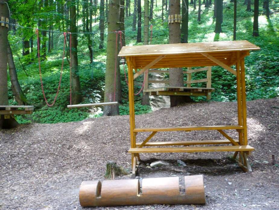 Foto: Lanový park Březová