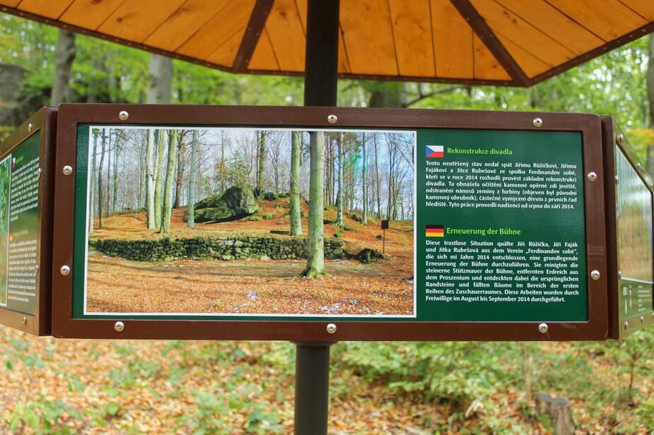 Foto: Lesní divadlo v Hejnicích