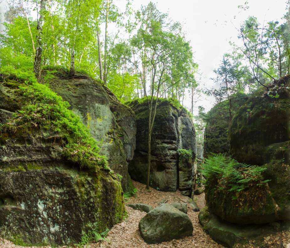 Foto: Skalní město Bludiště
