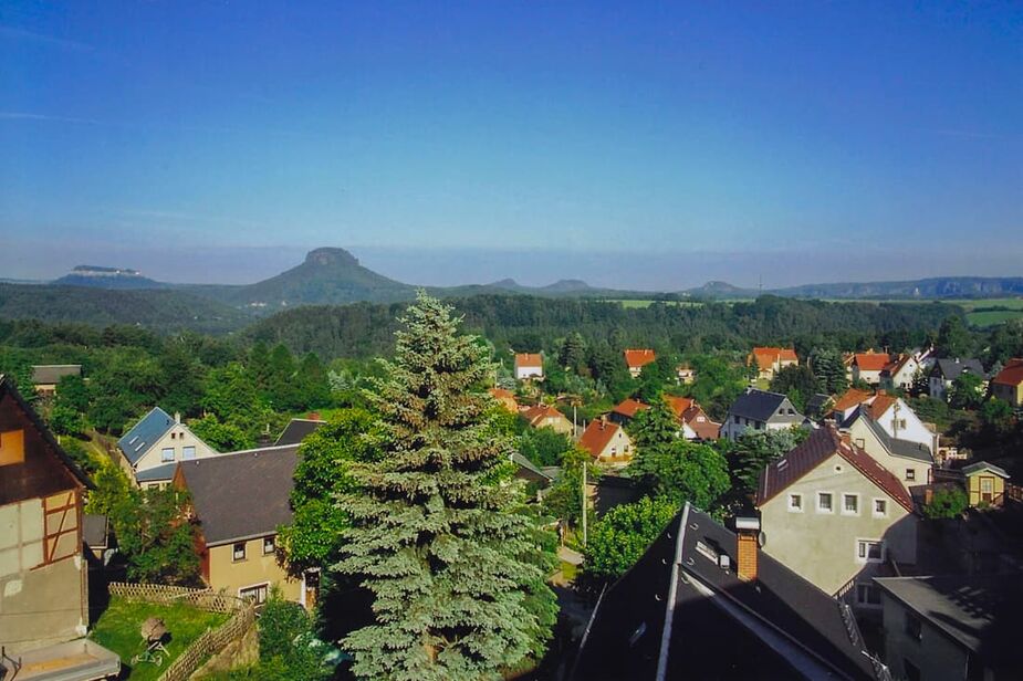 Foto: výhled z rozhledny